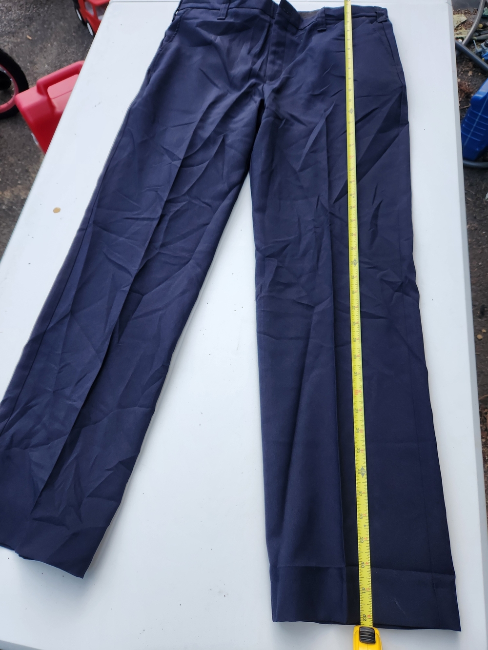 Flying Cross Men’s Pants Navy 36 Regular NWT - Picture 3 of 9